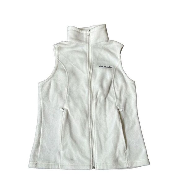Columbia Jackets & Blazers - Columbia white fleece vest